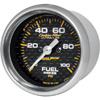 Autometer Carbon Fiber Full Sweep Electric Fuel Pressure gauge 2 1/16" (52.4mm)