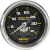 Autometer Carbon Fiber Mechanical Boost gauge 2 1/16" (52.4mm)