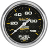 Autometer Carbon Fiber Mechanical Fuel Pressure gauge 2 5/8" (66.7mm)