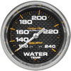 Autometer Carbon Fiber Mechanical Water Temperature gauge 2 5/8" (66.7mm)