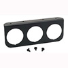 Autometer Panels 3 Hole 2 1/16" (Black) Mounting Solutions