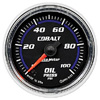 Autometer Cobalt Full Sweep Electric Oil Pressure gauge 2 1/16" (52.4mm)
