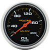 Autometer Pro Comp Liquid Filled Mechanical Oil Pressure Gauge 2 5/8" (66.7mm)