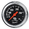 Autometer Traditional Chrome Mechanical Water Temperature gauge 2 1/16" (52.4mm)