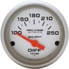 Autometer Ultra Lite Short Sweep Electric Differential Temp gauge 2 1/16" (52.4mm)