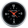 Autometer Sport Comp Short Sweep Electric Clock Quartz w/Second Hand Gauge 2 5/8" (66.7mm)