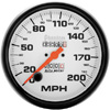 Autometer Phantom In-Dash Tachs & Speedos Speedometer gauge 5" (127mm)