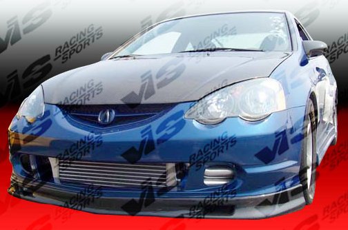 VIS Racing Type S Carbon Fiber Lip - RSX 2002-2004