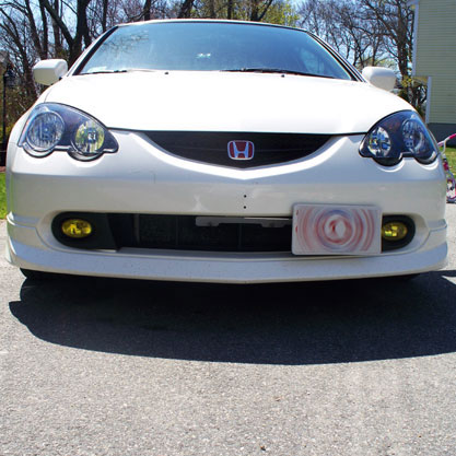Speedstar Racing JDM License Plate Relocator RSX 05 06 RSX