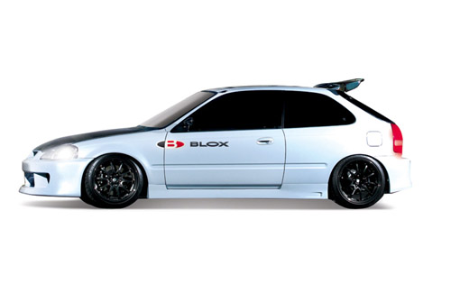 Blox Racing Black Harness Bar - 2002-2006 Acura RSX