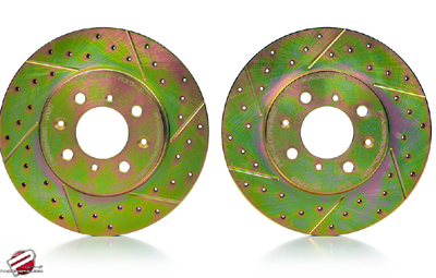 Password JDM Front Performance Brake Rotors 02-06 RSX Base