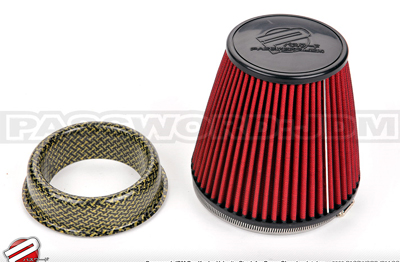 Password JDM Dry Carbon Kevlar Velocity Stack for PowerChamber Intakes