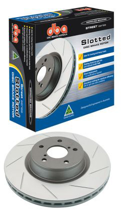 DBA Street Series Front Slotted Rotors Set - RSX Type-S 02-06