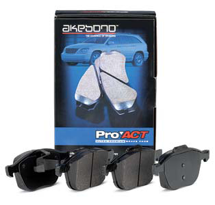 Akebono Front ProACT Ceramic Brake Pads - Acura RSX 02-06