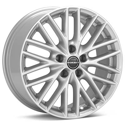 Borbet BS5 Bright Silver Paint Rims - RSX 02-04