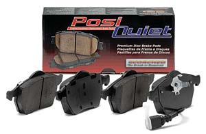 Centric Posi-Quiet Ceramic Front Brake Pads - Acura RSX 02-06 (Non-Type S)