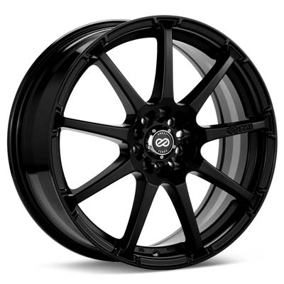 Enkei Performance EDR9 17" Rims Black Painted - RSX Type-s 02-04