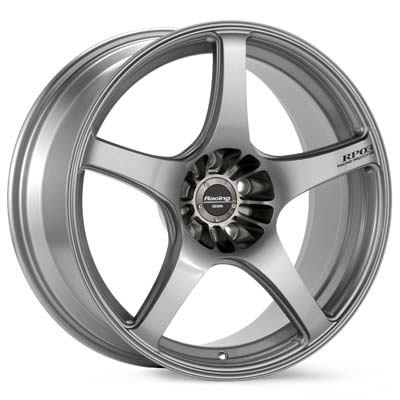 Enkei Racing RP03 17" Rims Bright Silver Paint - RSX 05-06