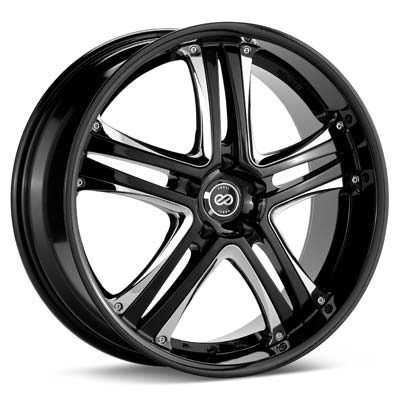 Enkei Performance AKP 18" Rims Black Painted - RSX 05-06