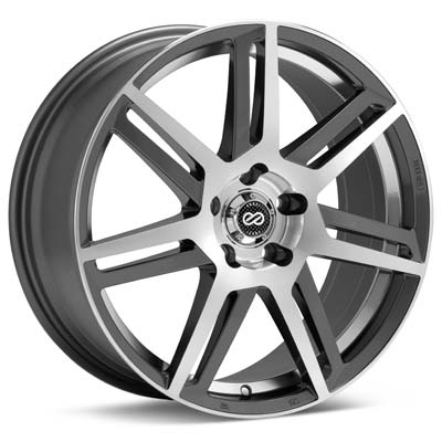 Enkei Performance Aletta Machined w/Anthracite Accent Rims - RSX 02-04