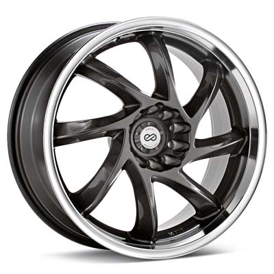 Enkei Performance WDM 16" Rims Gunmetal w/Mach Lip - RSX 05-06