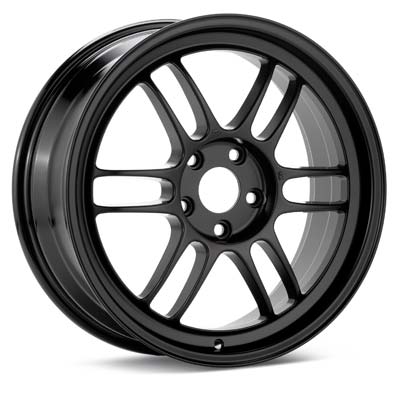 Enkei Racing RPF1 17" Rims Black Painted - RSX Type-s 05-06