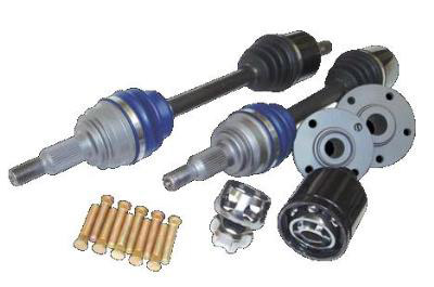 Driveshaft Shop Level 5.9 Replacement Axle/Hub Kit (850HP) - RSX Type-S 02-06