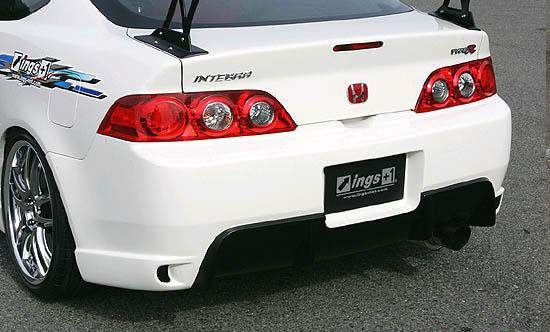 Ings+1 N-Spec FRP Rear Bumper - RSX 05-06