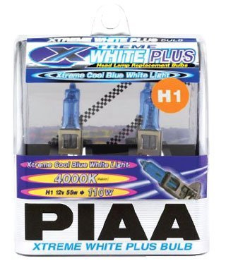 Piaa Xtreme White H1 Bulbs Twin Pack - Acura RSX 02-06