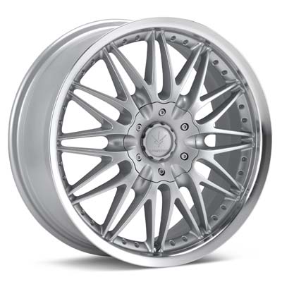 Verde Regency 18" Rims Silver w/Machined Lip - RSX Type-s 05-06