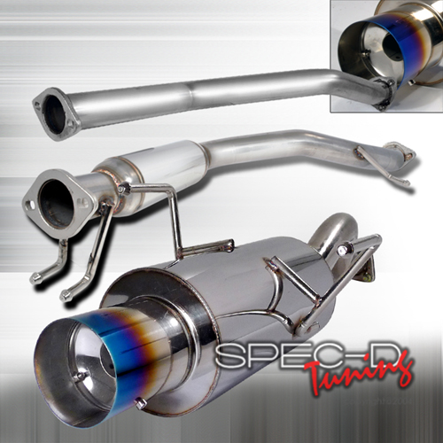 Spec-D Tuning Burnt Tip Catback Exhaust - RSX Type S 02-06