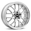 ASA AR1 16" Rims Set of 4 Silver w/Machined Lip