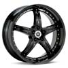 Enkei Performance LS-5 18" Rims Black Painted - RSX 05-06