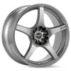 Enkei Racing RP03 17" Rims Bright Silver Paint - RSX 02-04